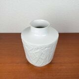Vintage White Porcelain Vase from the Paradies Series by Kurt Wendler for Edelstein Bavaria, 1970s