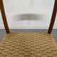 Pair of Danish chairs in teak and rope from the 60s/70s