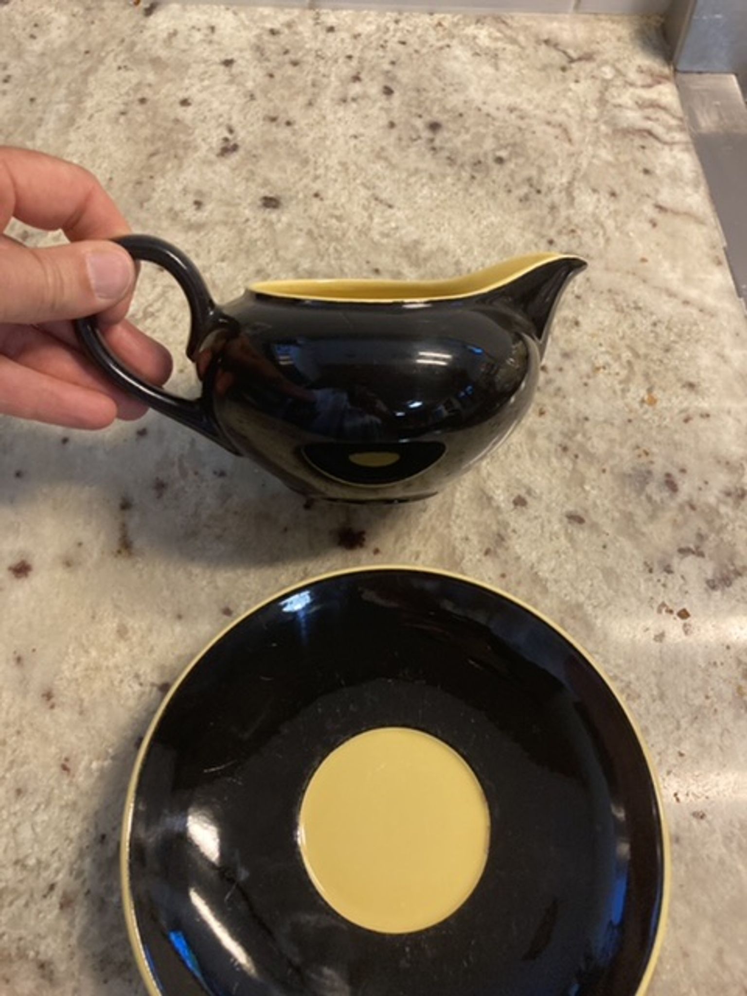 Saucière et soucoupe Villeroy et Boch
