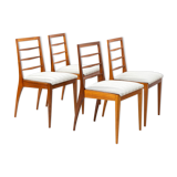 Ensemble de 4 chaises en teck Eden par Tom Robertson pour Mcintosh, 1960, Écosse