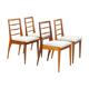 Set of 4 Teak Chairs Eden by Tom Robertson for Mcintosh, 1960, Scotland