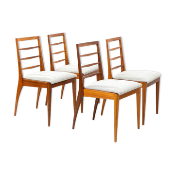 Ensemble de 4 chaises en teck Eden par Tom Robertson pour Mcintosh, 1960, Écosse
