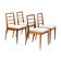 Set of 4 Teak Chairs Eden by Tom Robertson for Mcintosh, 1960, Scotland