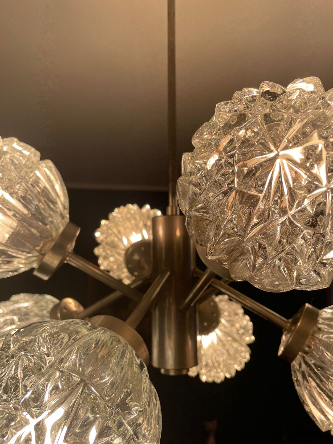 Lustre Space Age Sputnik vintage Richard Essig 1960