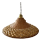 Vintage suspension in woven wicker