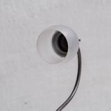 Antique Metal Frosted Glass Desk Lamp