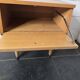 Vintage 60s oak bedside table