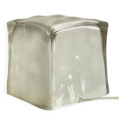 Lampe ice verre ikea vintage