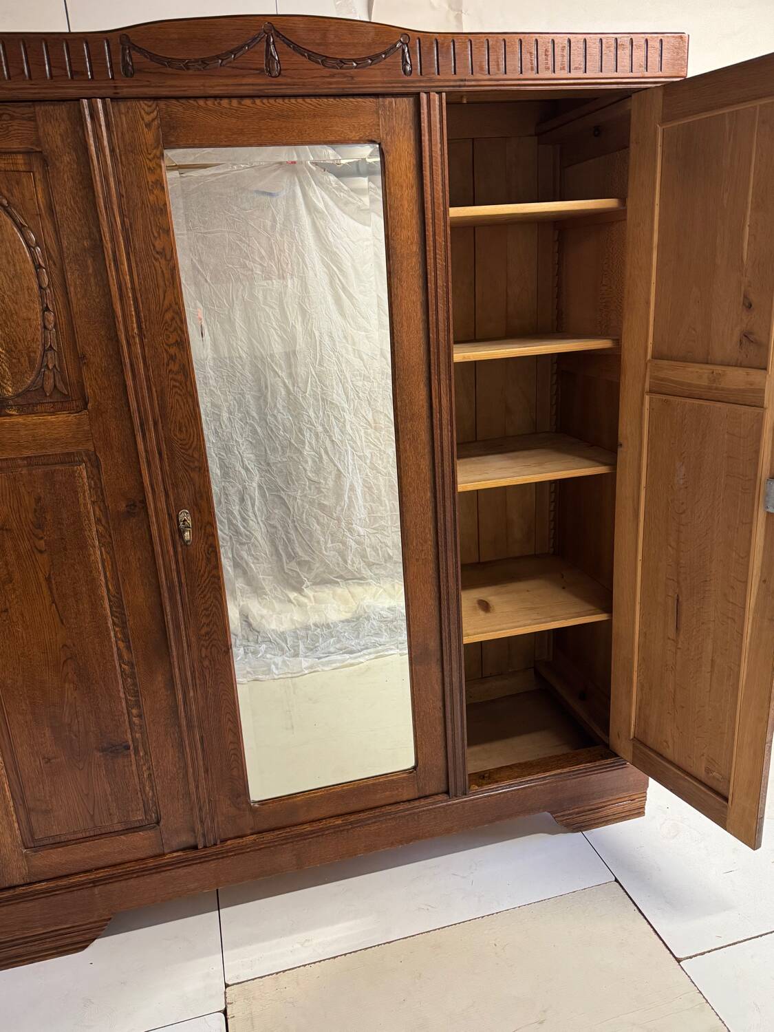 Parisian Art Deco wardrobe