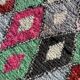 Boucherouite Berber rug – 100 x 210 cm – Handmade in Morocco