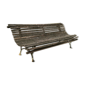Garden bench park vintage square
