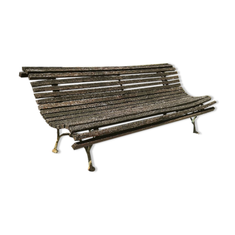 Garden bench park vintage square