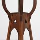 Art deco piedestal or console table in oak, France ca. 1940