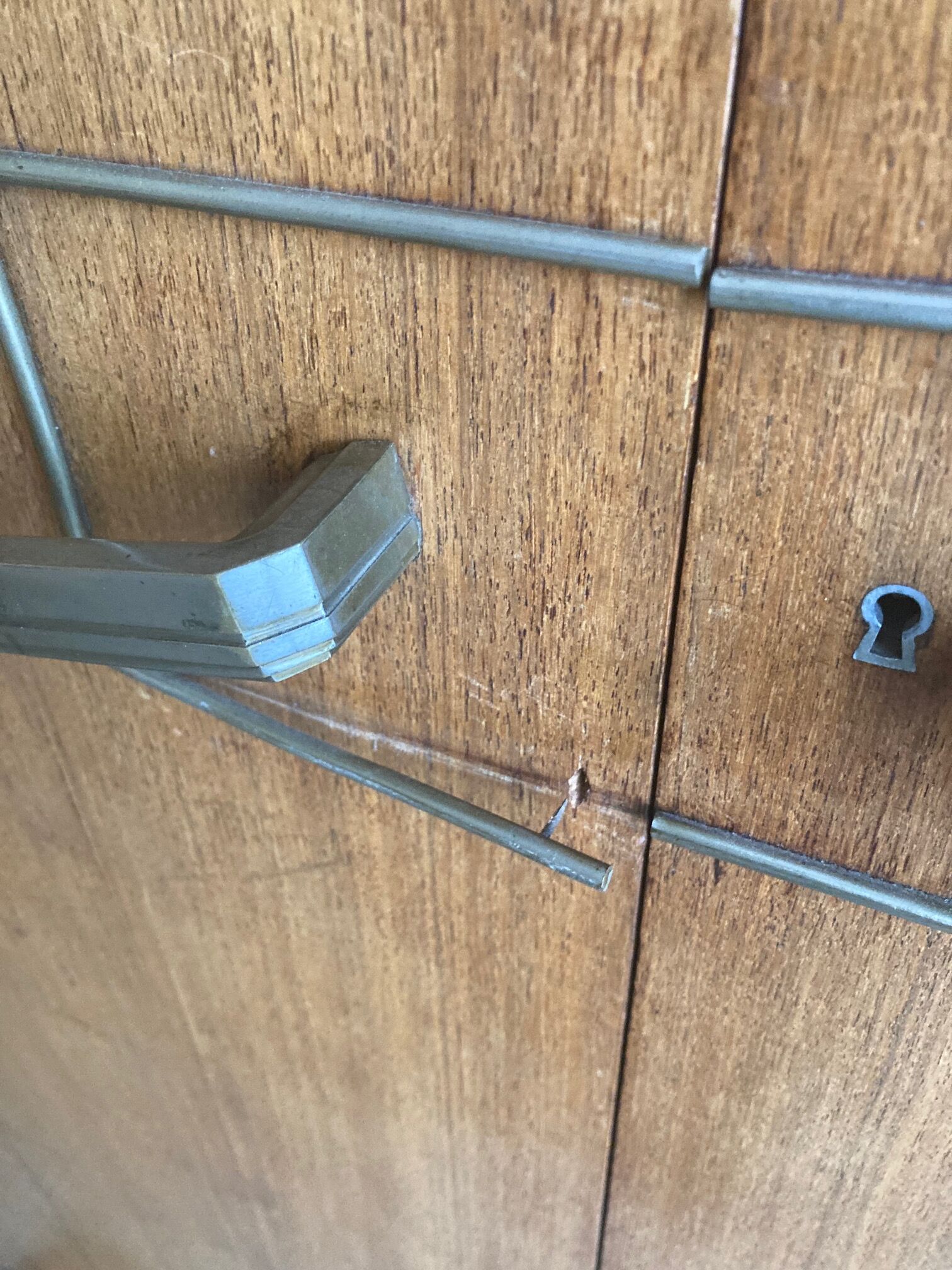 Art deco office cabinet