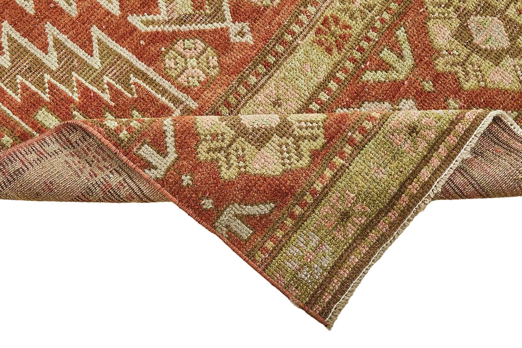 Turkish Vintage Anatolian Rug 75 cm x 339 cm