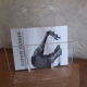 Porte-revue vintage en plexiglas