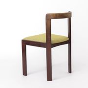 Set of 6 Vintage Lübke Dining Chairs, 1970s German Design, Stained Beech