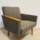 Fauteuil de salon vintage de Tchécoslovaquie des années 1970