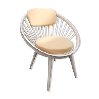 Chair Circle Scandinavian Yngve Ekstrom 60s