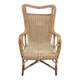wicker armchair