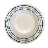 Assiette ancienne manufacture de Digoin, Sarreguemines