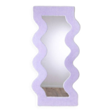 Miroir ondulé parme
