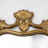 20th Century Belgian baroque mirror in gilded wood