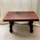 Tabouret bois vintage