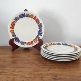 Acapulco dessert plate set