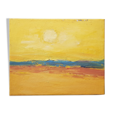 Painting by Nagao Usui "sun"