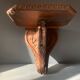 Wall console in carved wood, old harness, eighteenth century, France
