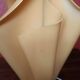 Vintage Exclarares draped lamp