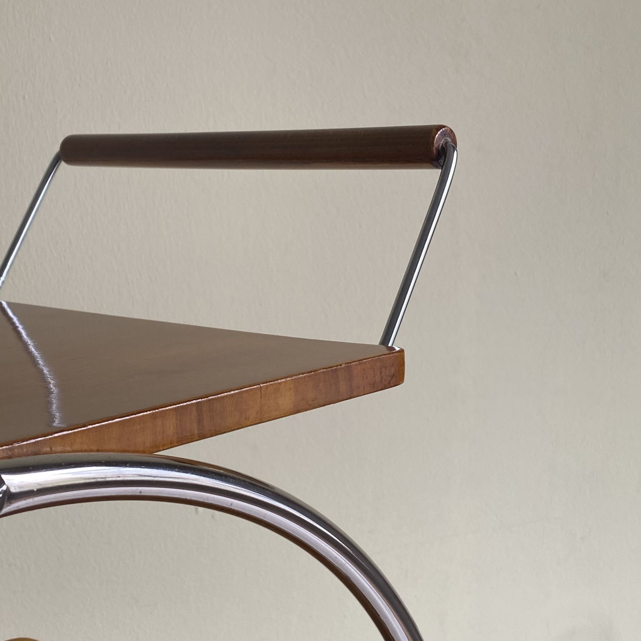 Art deco rolling bar cart, hungary 1930s