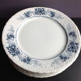 Set of 8 flat plates