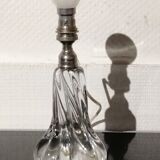 Crystal lamp made in vintage France 1960