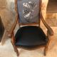 Restoration style armchair with a mountain spirit.