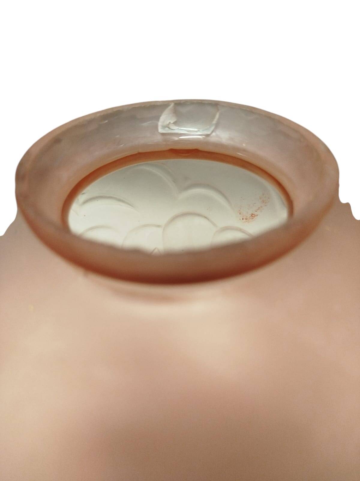 Vase en pâte de verre