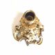 Bronze rockery candle holder