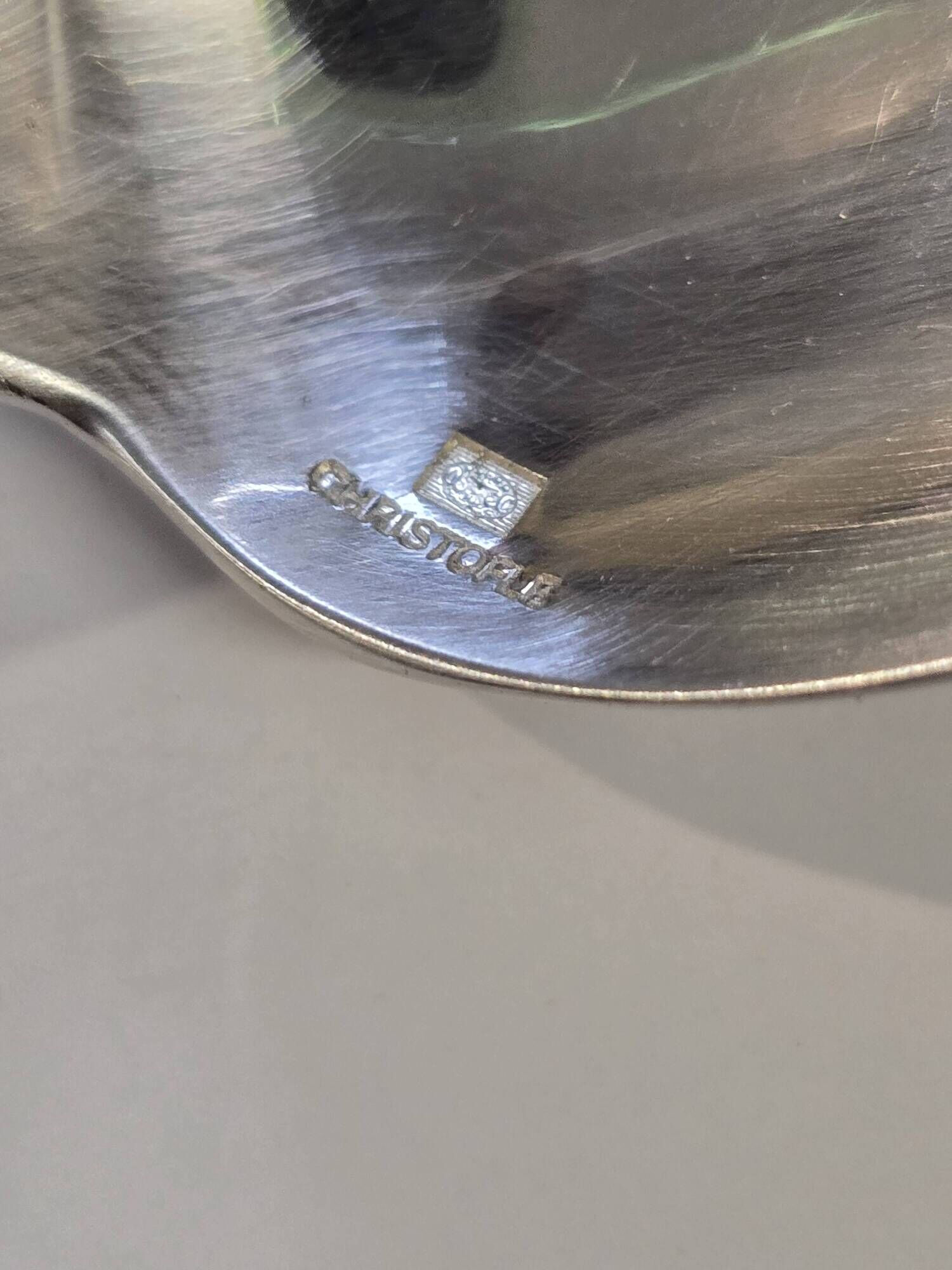 Christofle cutlery in silver metal 20 pieces mid-20th century