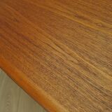 Teak table, Danish design, 1970s, made in Denmark