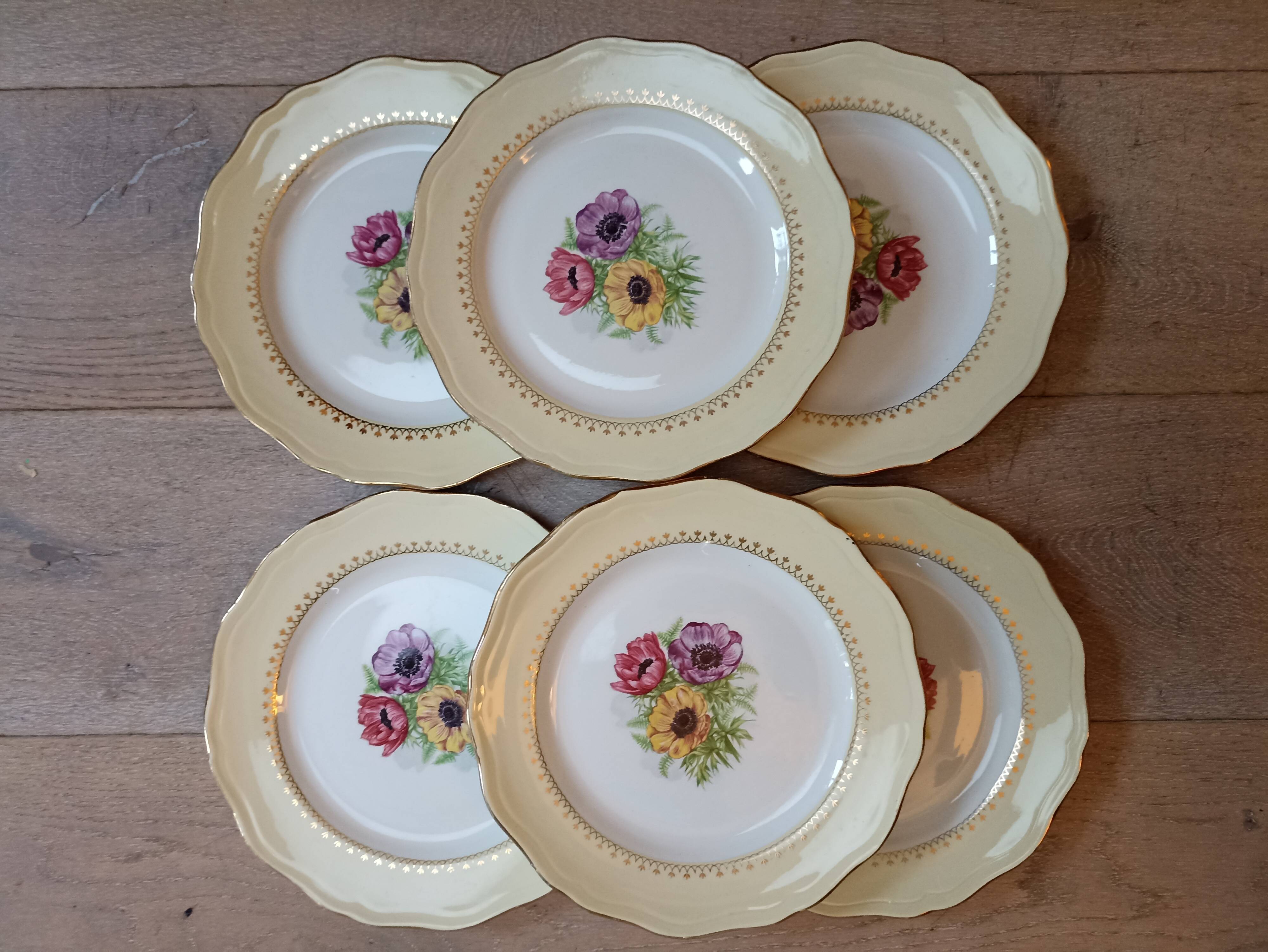 Flat plates L'amandinoise