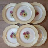 Assiettes plates L'amandinoise
