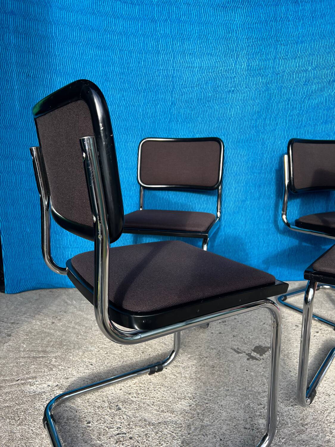 ENSEMBLE DE 4 CHAISES MARCEL BREUER
