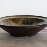 Handcrafted hollow dish with hearts pattern 1970s