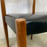 Series of 6 scandinavian chairs