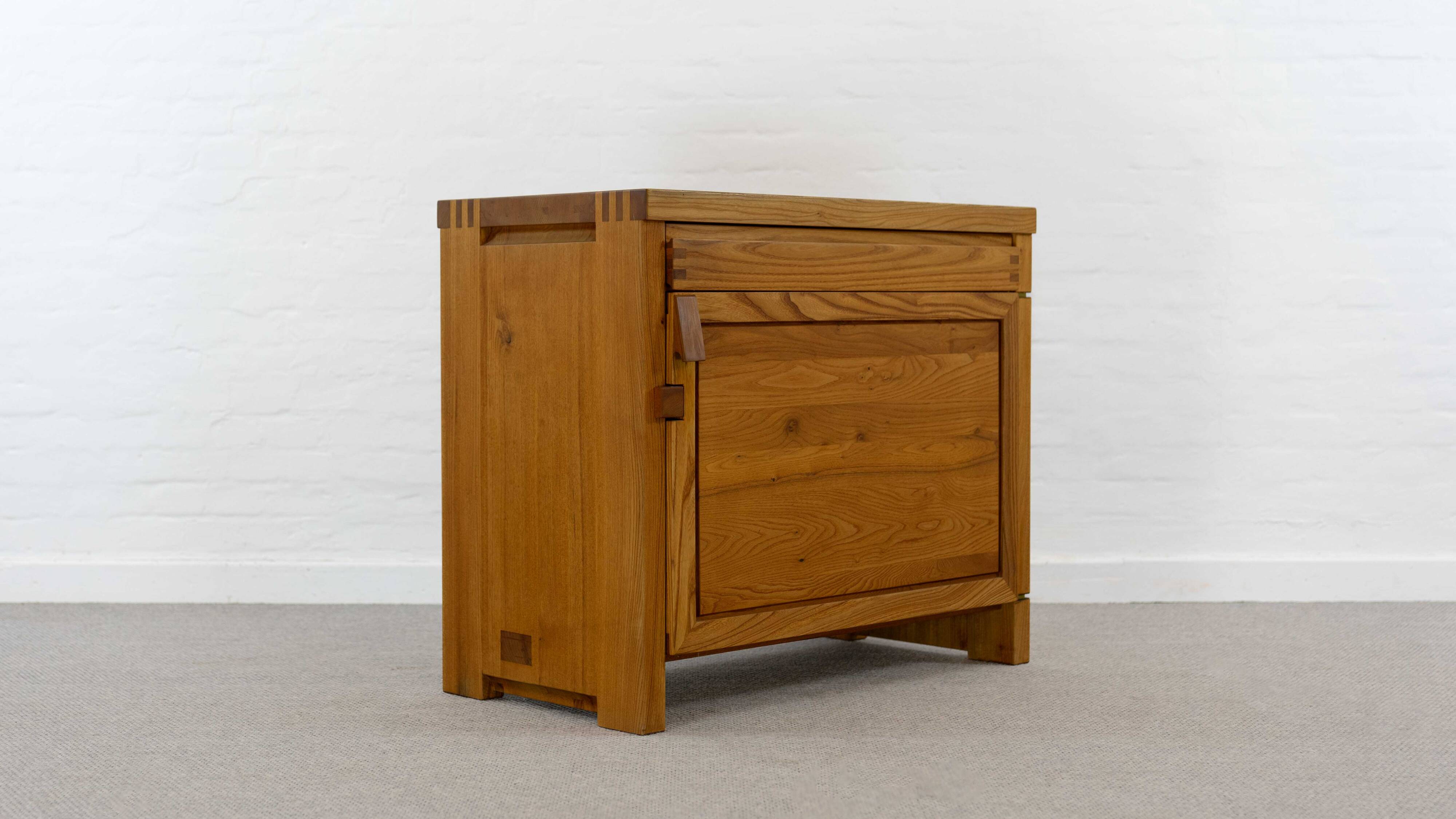 Sideboard Model R09 by Pierre Chapo in solid elm
