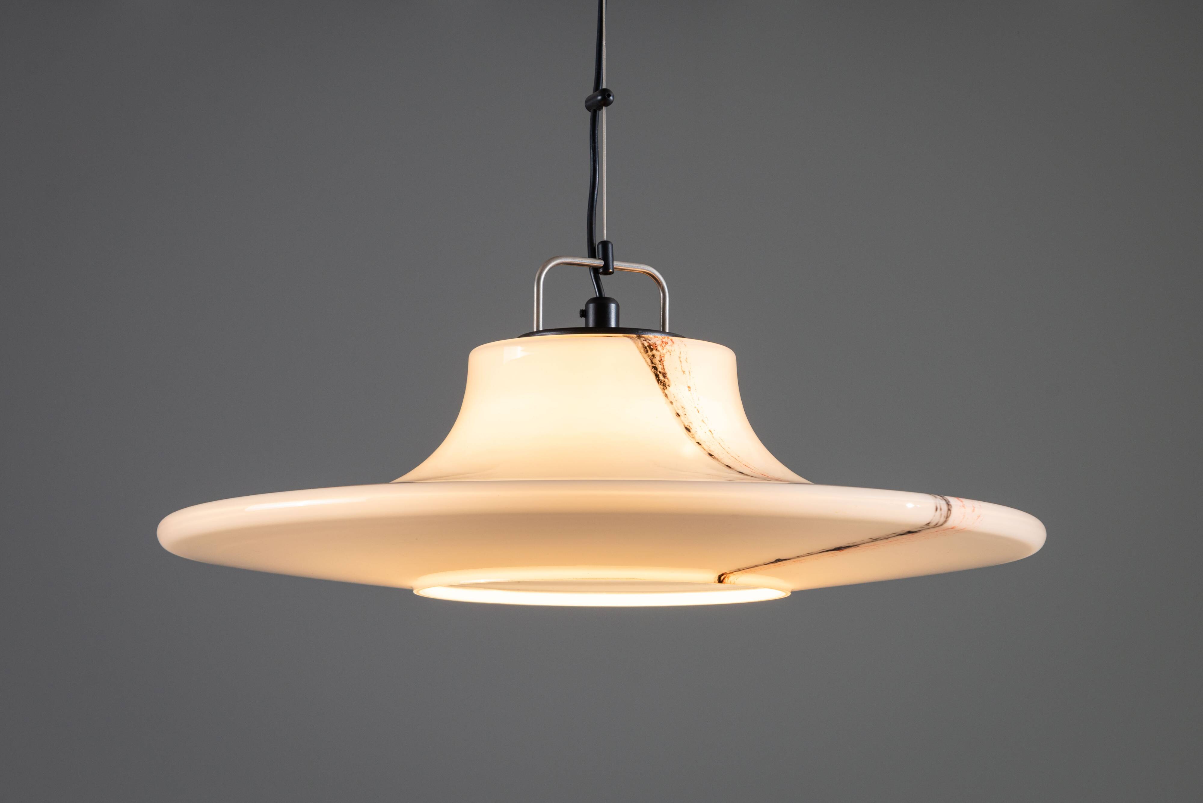 Peill & Putzler ‘‘Cirrus’’ glass ufo pendant