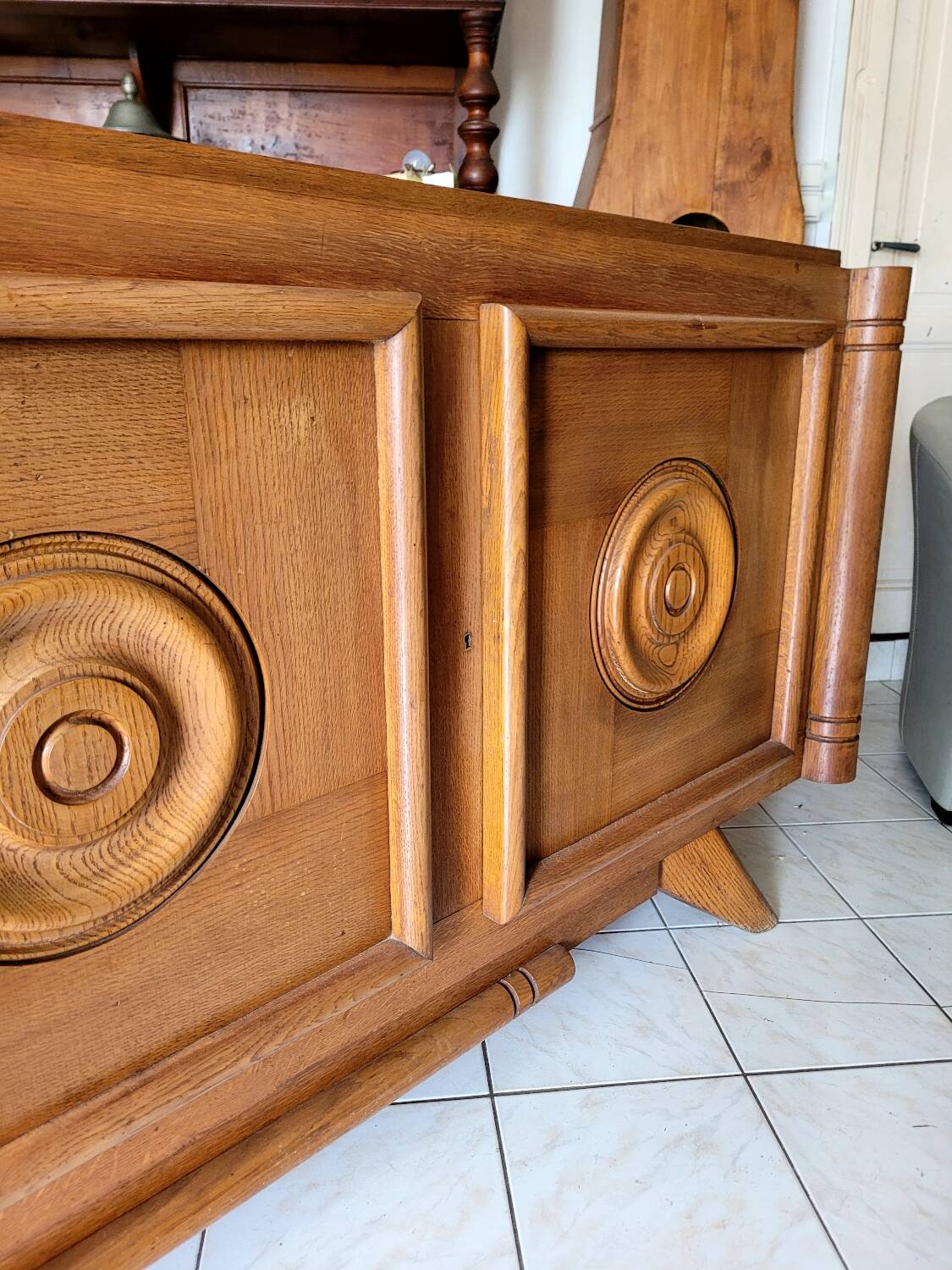 Vintage French Art Deco Sideboard