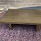 Table basse laqué vert