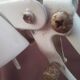 Starmat lamp with counterpoid vintage 80s